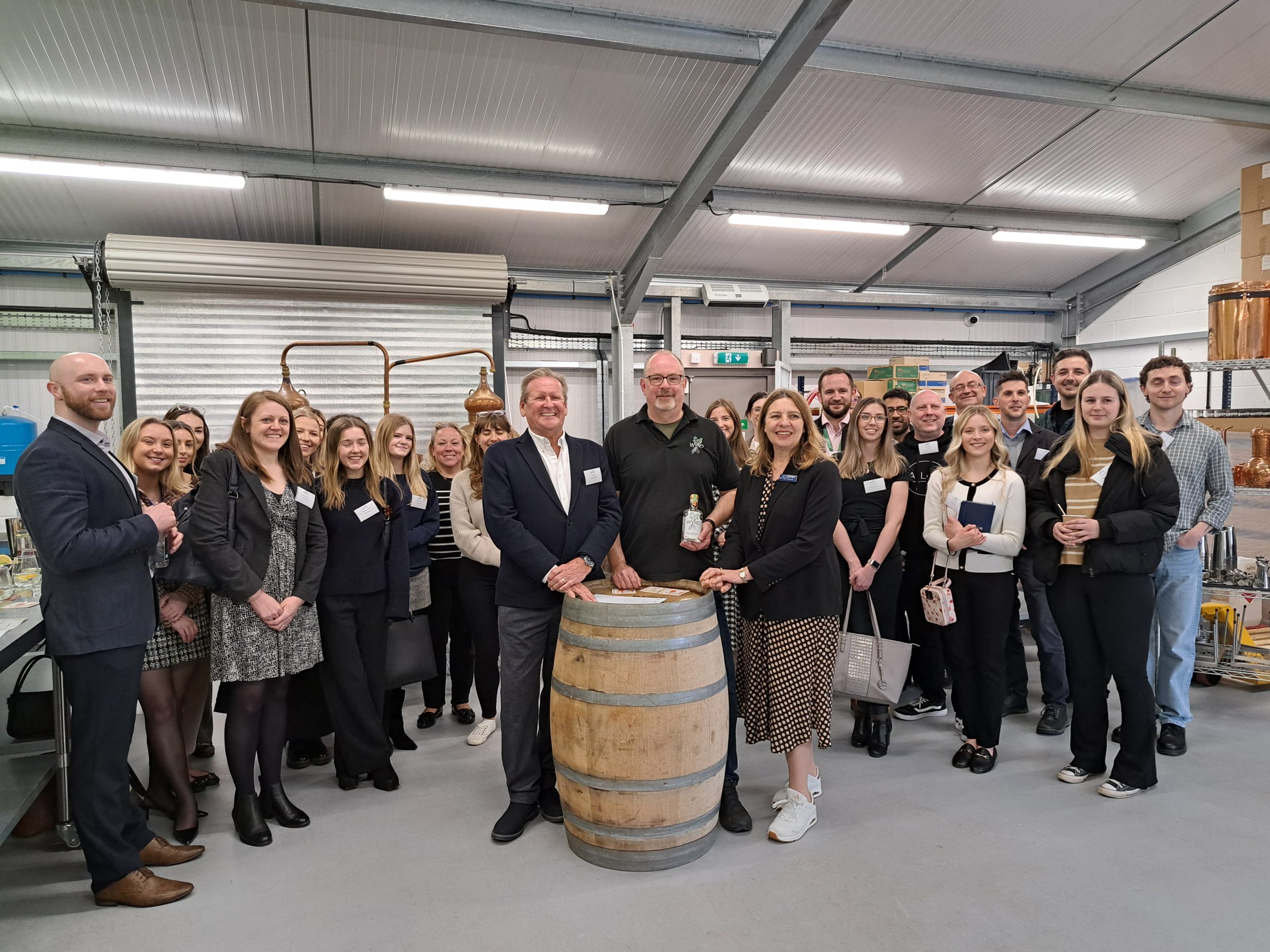 A masterclass in networking in a distillery – the perfect blend