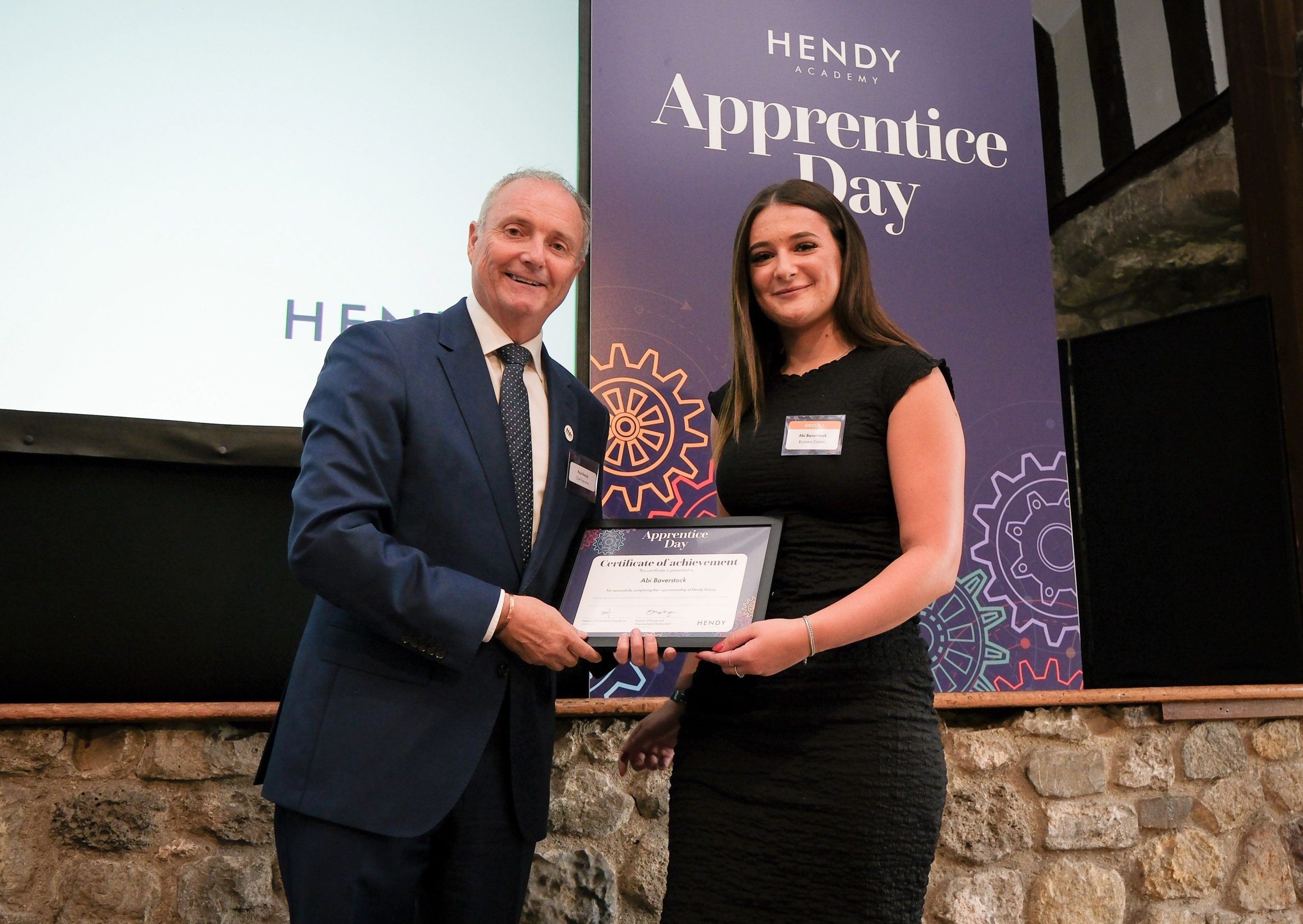 Five from Dorset celebrated at annual Hendy Group Apprentice Day