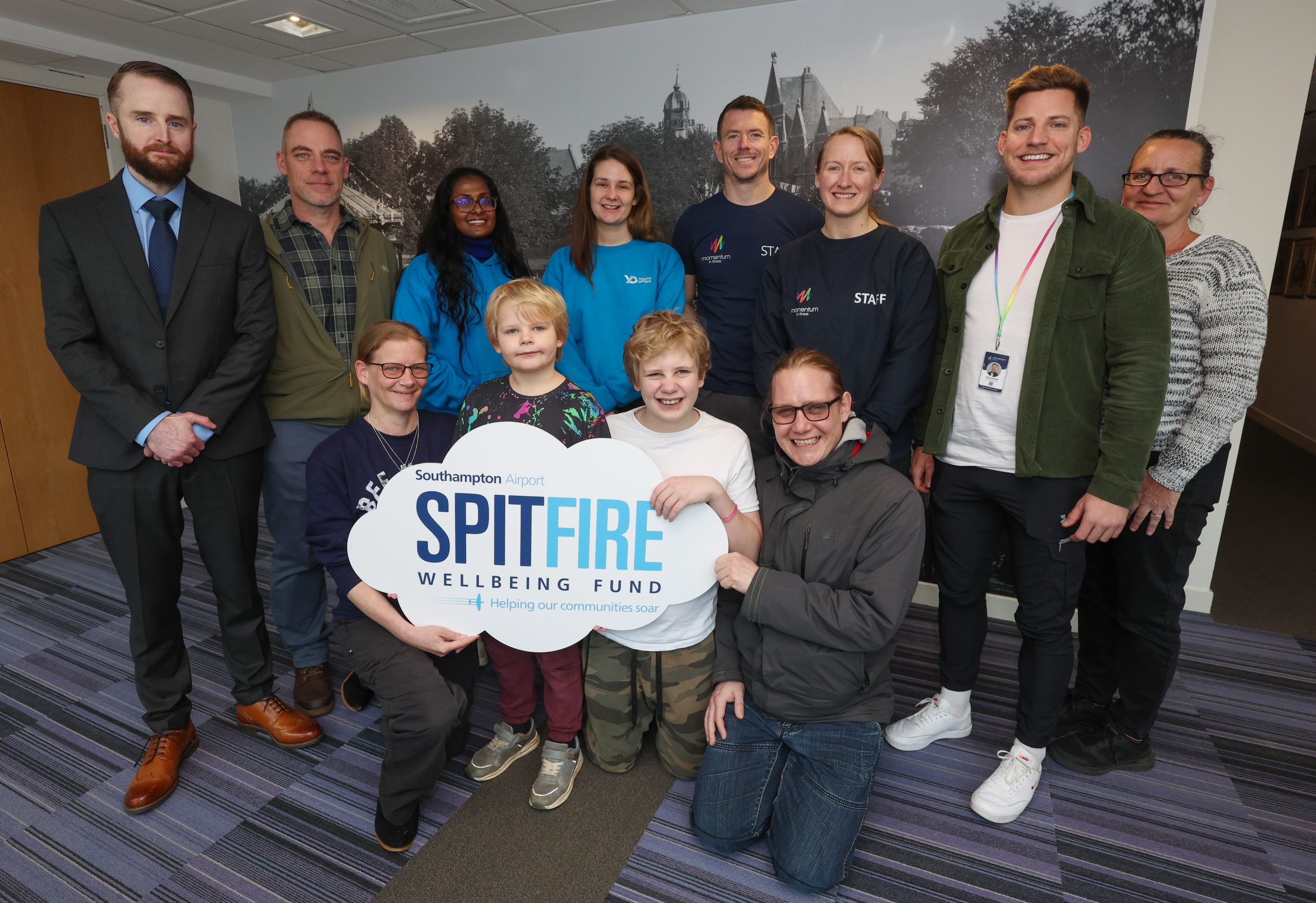 First Grants Awarded By Southampton Airport Spitfire Wellbeing Fund