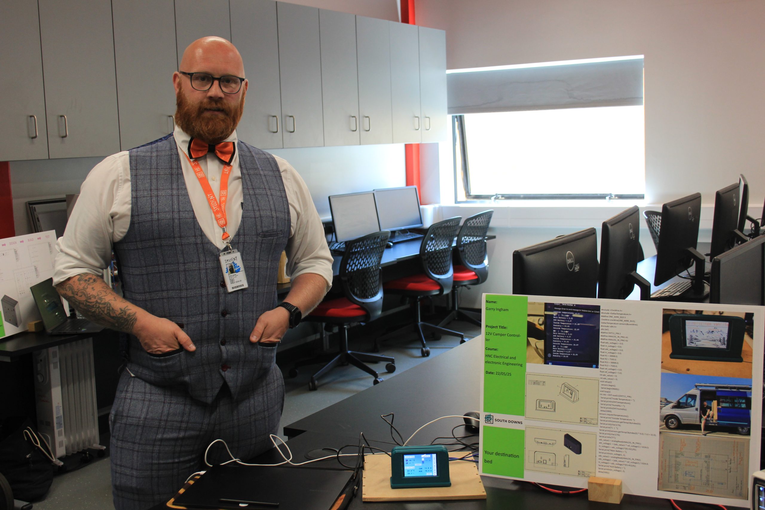 HSDC’s engineers of the future make an impression on industry professionals