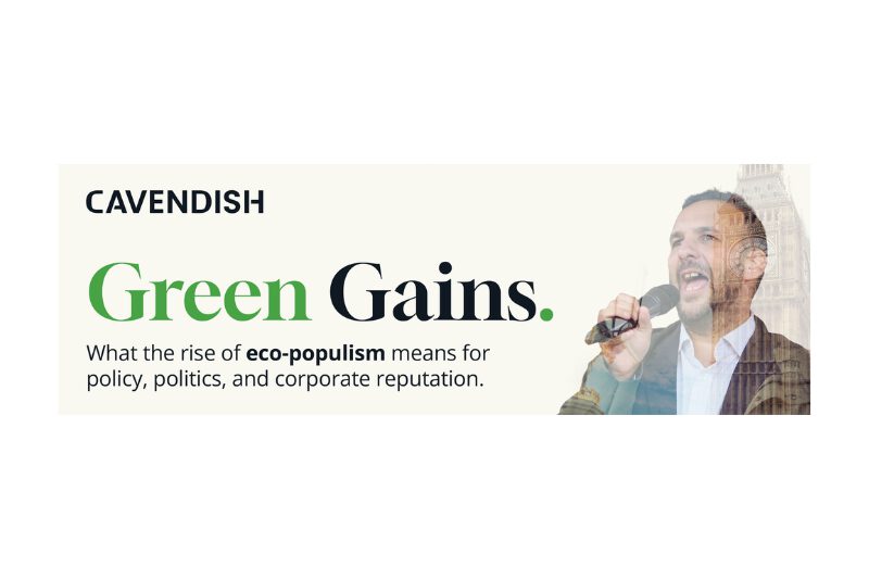Cavendish: Green Party Report