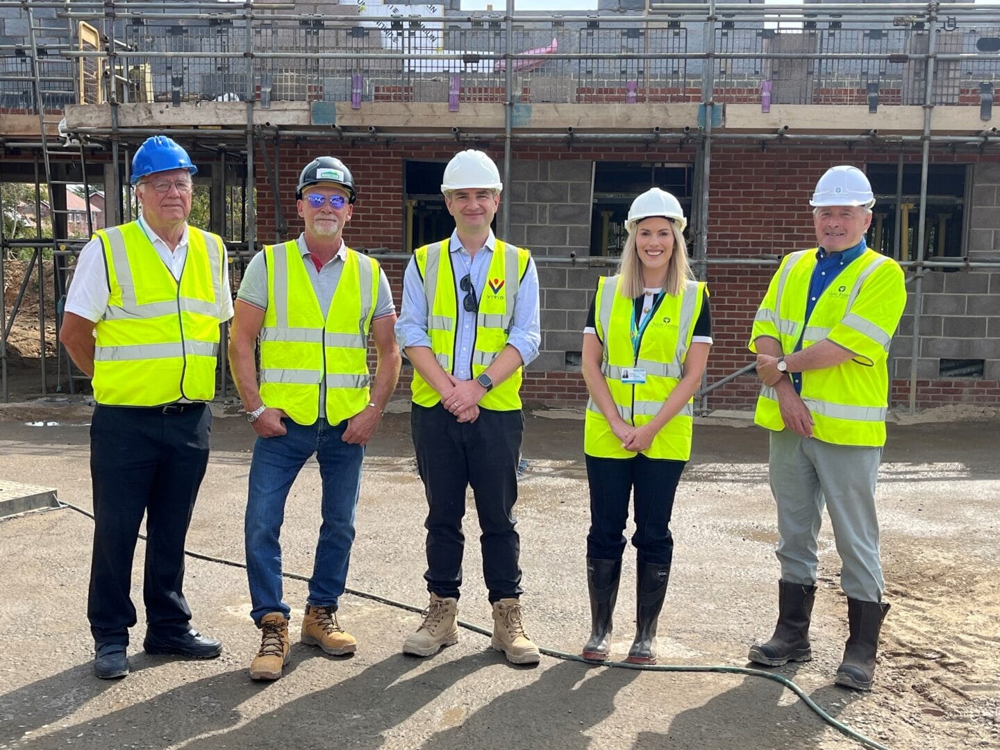 VIVID welcomes NFDC members to New Milton affordable homes scheme