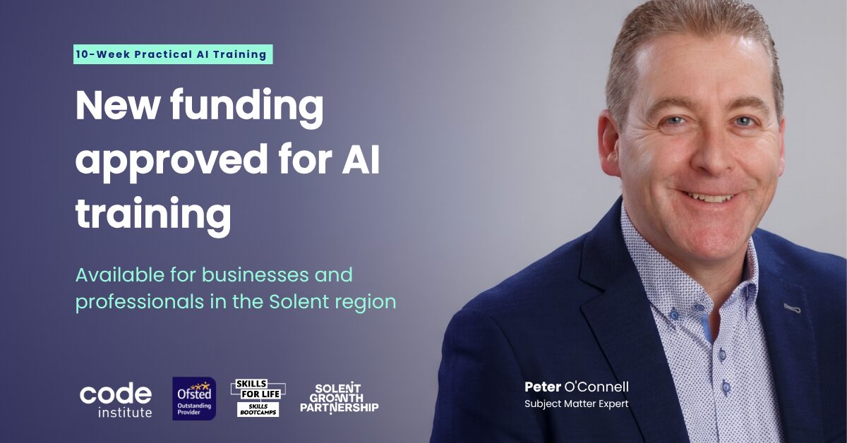 AI for Business Transformation Skills Bootcamp - Solent Growth Partnership