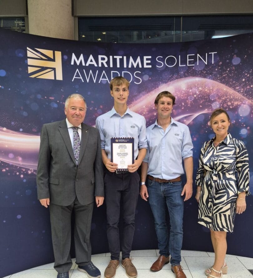 Marine Electrician Apprentice Shortlisted for Major Industry Award