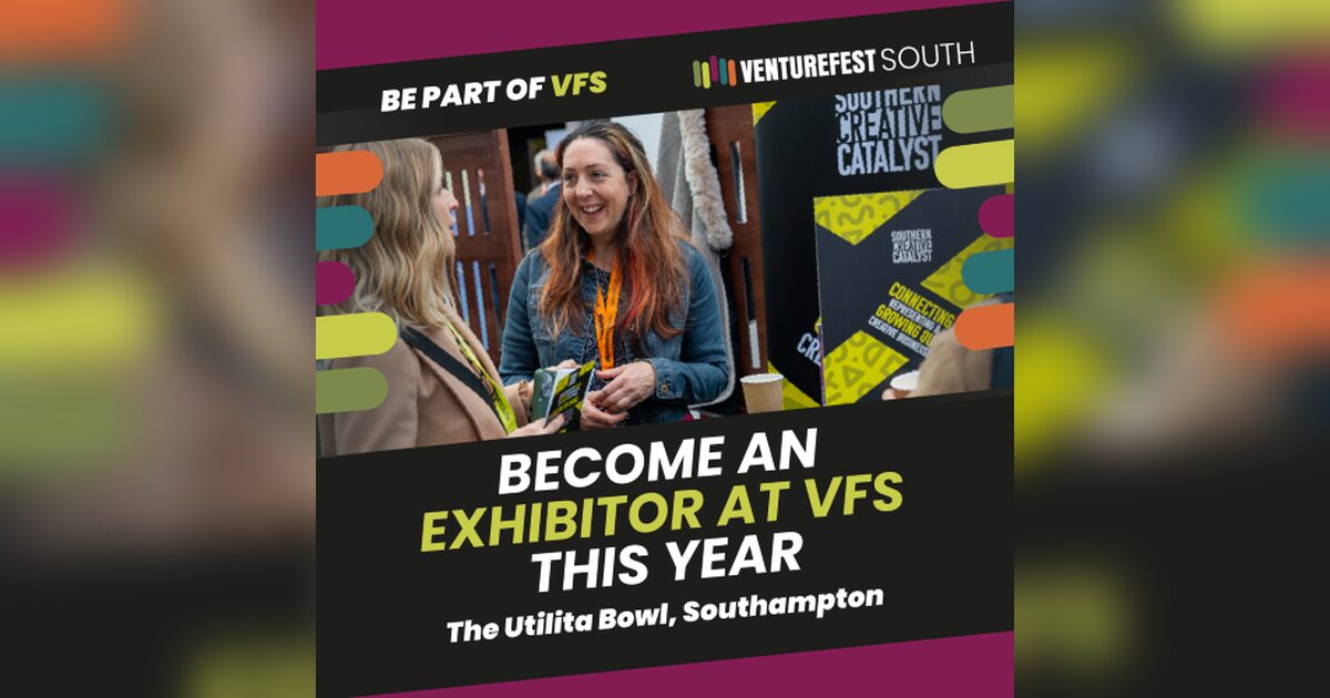 Exhibit at Venturefest South 2026